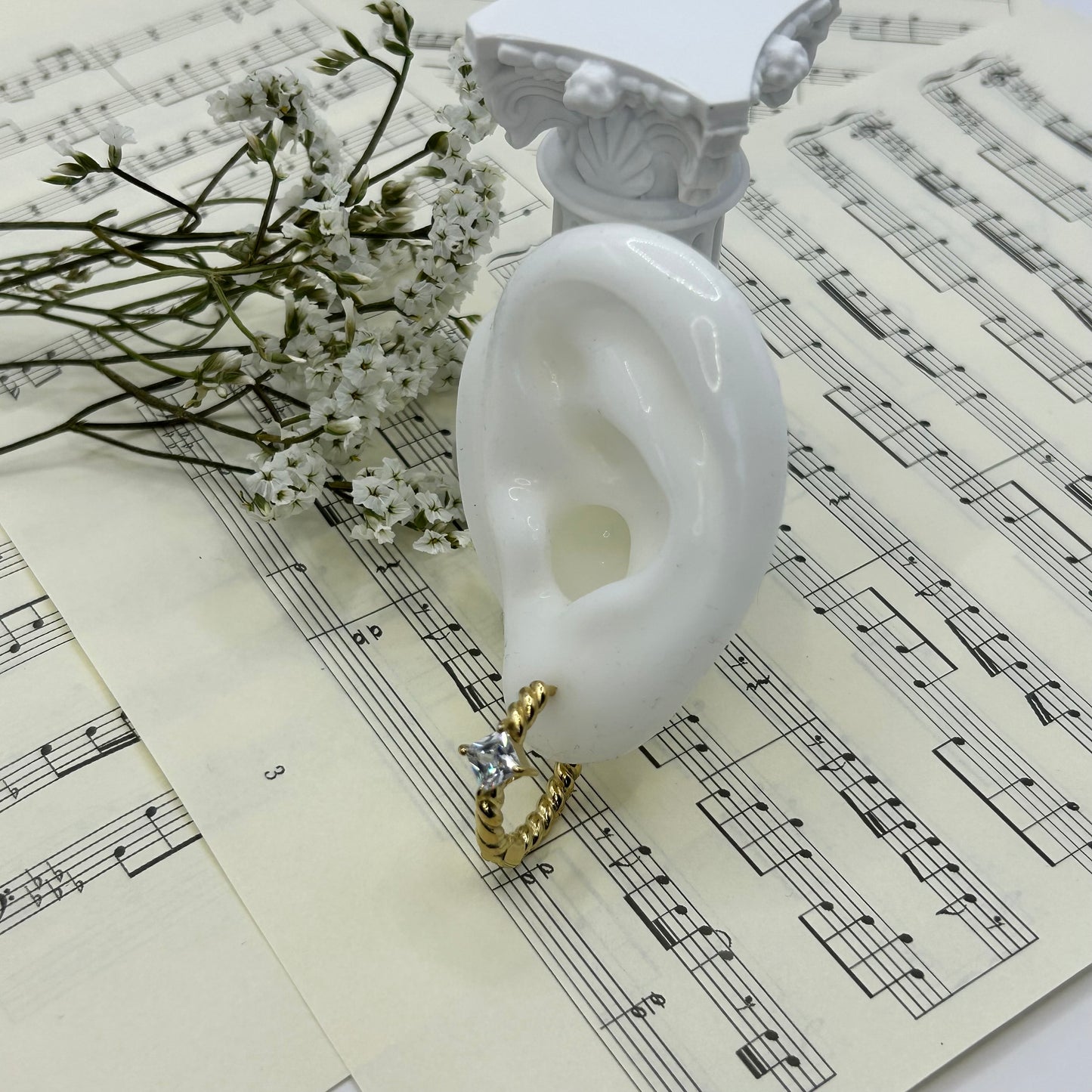 Nouveau! Boucles d’oreilles Gliss Gold