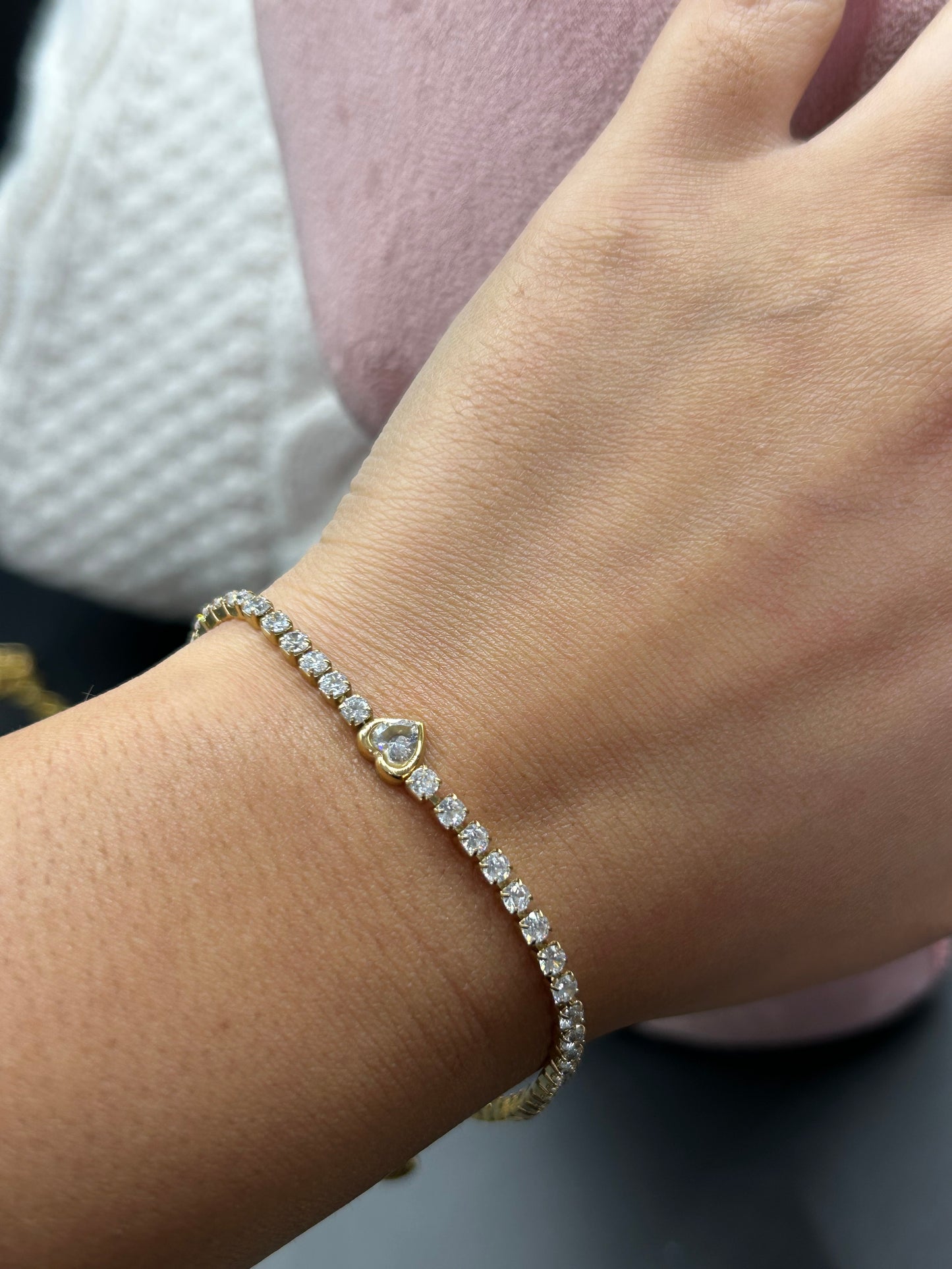 Nouveau! Bracelet ÉclatCoeur pour femme Maison M Bijoux