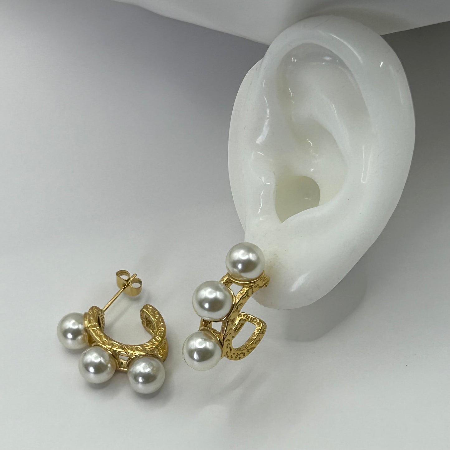 Nouveau! Boucles d’oreilles Perlora Maison M Bijoux
