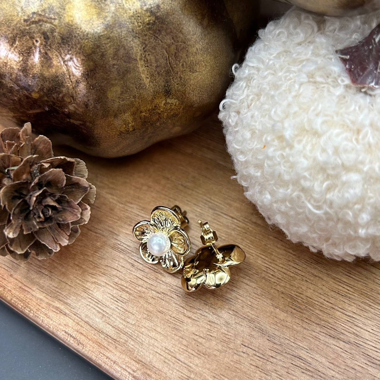Nouveau! Boucles d’oreilles Floréa Maison M Bijoux