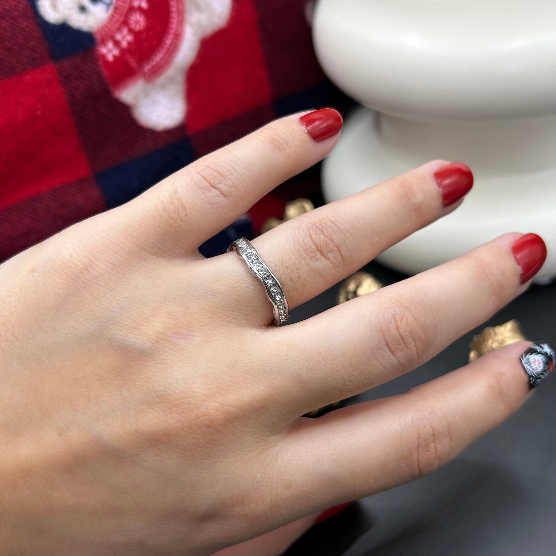 Nouveau! Bague Zénith Silver Maison M Bijoux