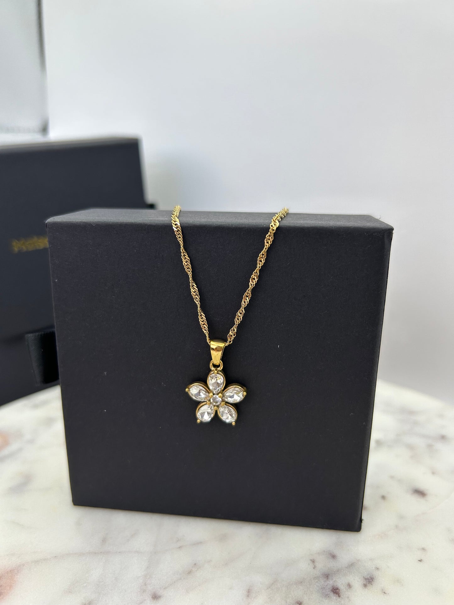 Collier Zirconia Flower Maison M Bijoux