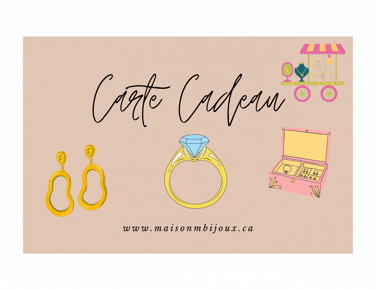 Carte Cadeau Maison M Bijoux: Laissez Briller Leur Style ! Maison M Bijoux