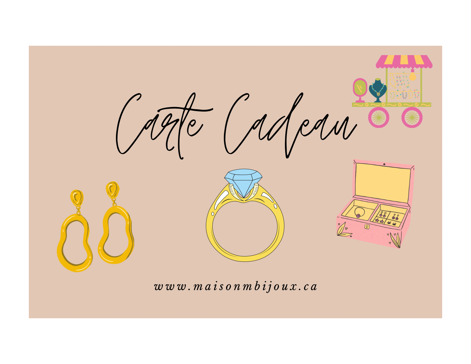 Carte Cadeau Maison M Bijoux: Laissez Briller Leur Style ! Maison M Bijoux