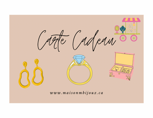 Carte Cadeau Maison M Bijoux: Laissez Briller Leur Style ! Maison M Bijoux