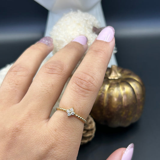 Nouveau! Bague Fleur de Lune Maison M Bijoux