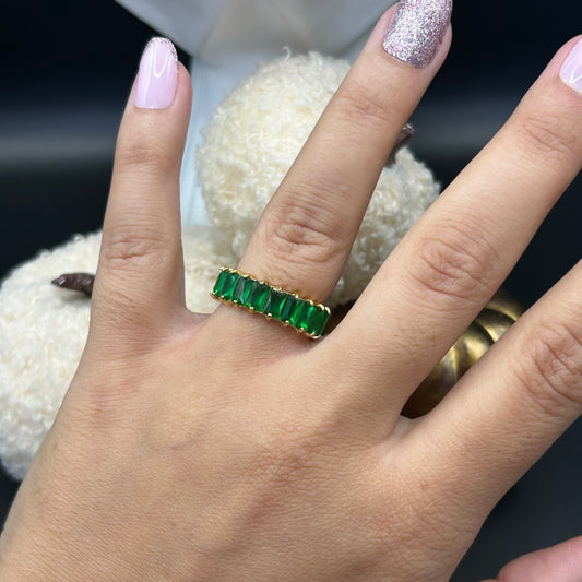 Nouveau! Bague Royale Verte Maison M Bijoux