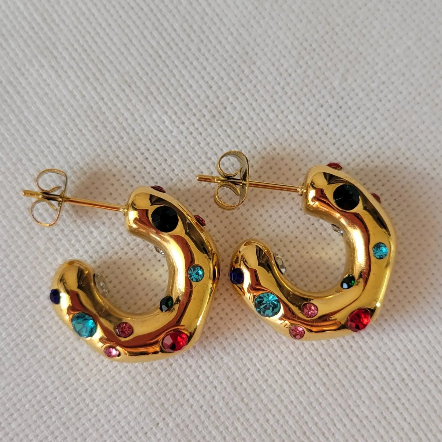 Boucle d'oreille colorful - Maison M Bijoux