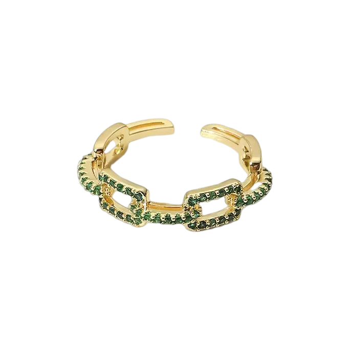 Nouveau! Bague Mila Vert - Maison M Bijoux